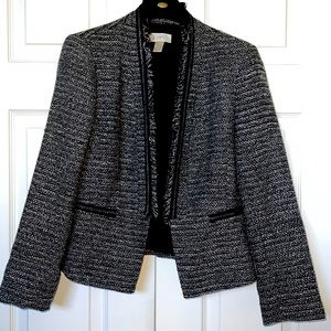 Ann Taylor tweed blazer